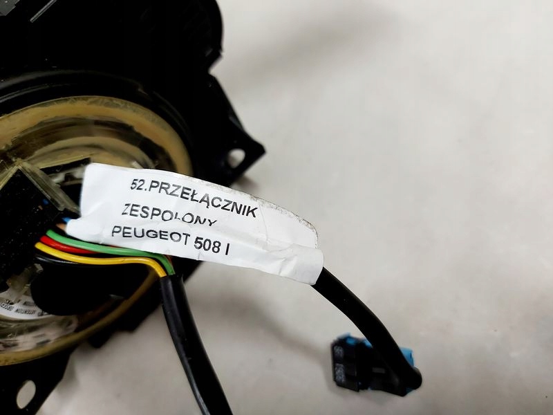 фото №9, Peugeot 508 i 1 перемикач комбінований перемикач підрульовий стрічка