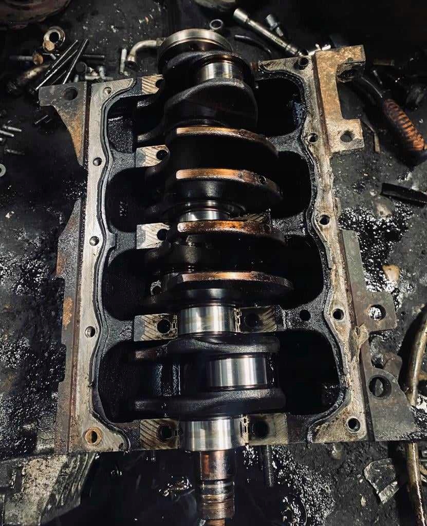 фото №6, Wał колінчастий блок двигуна kpl fiat linea 1.4 t- jet fiat bravo