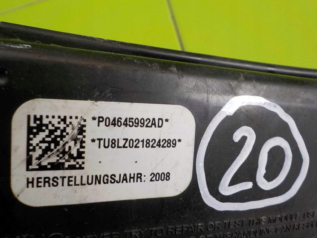 фото №4, Grand voyager v 09r подушка безпеки подушка сидіння права