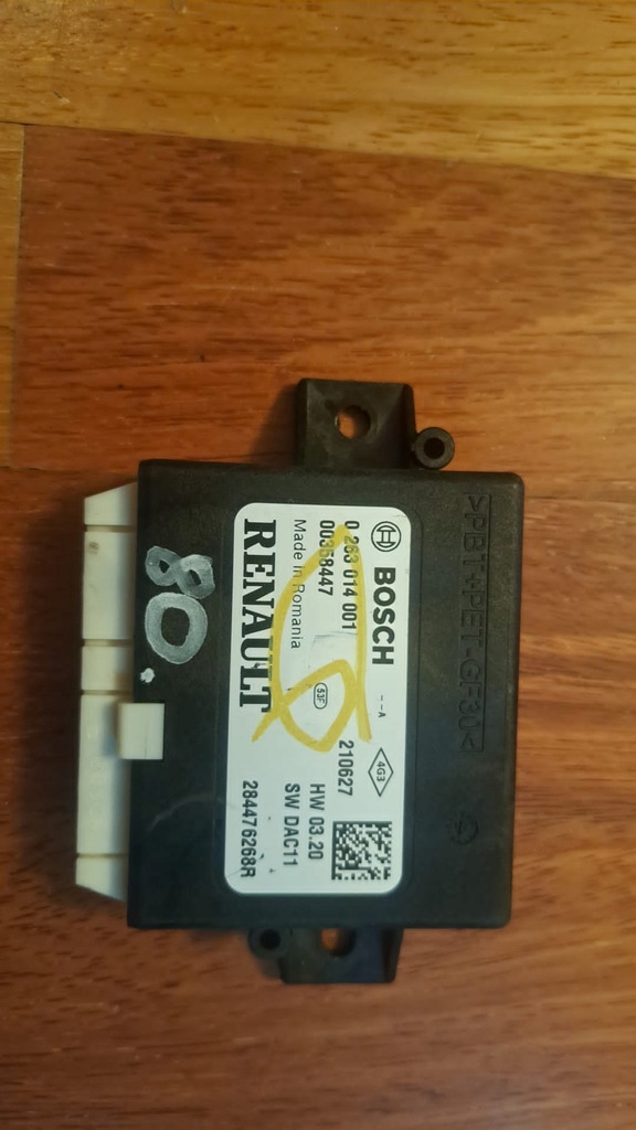 фото №1, Модуль блок управления pdc duster ii 284476268r