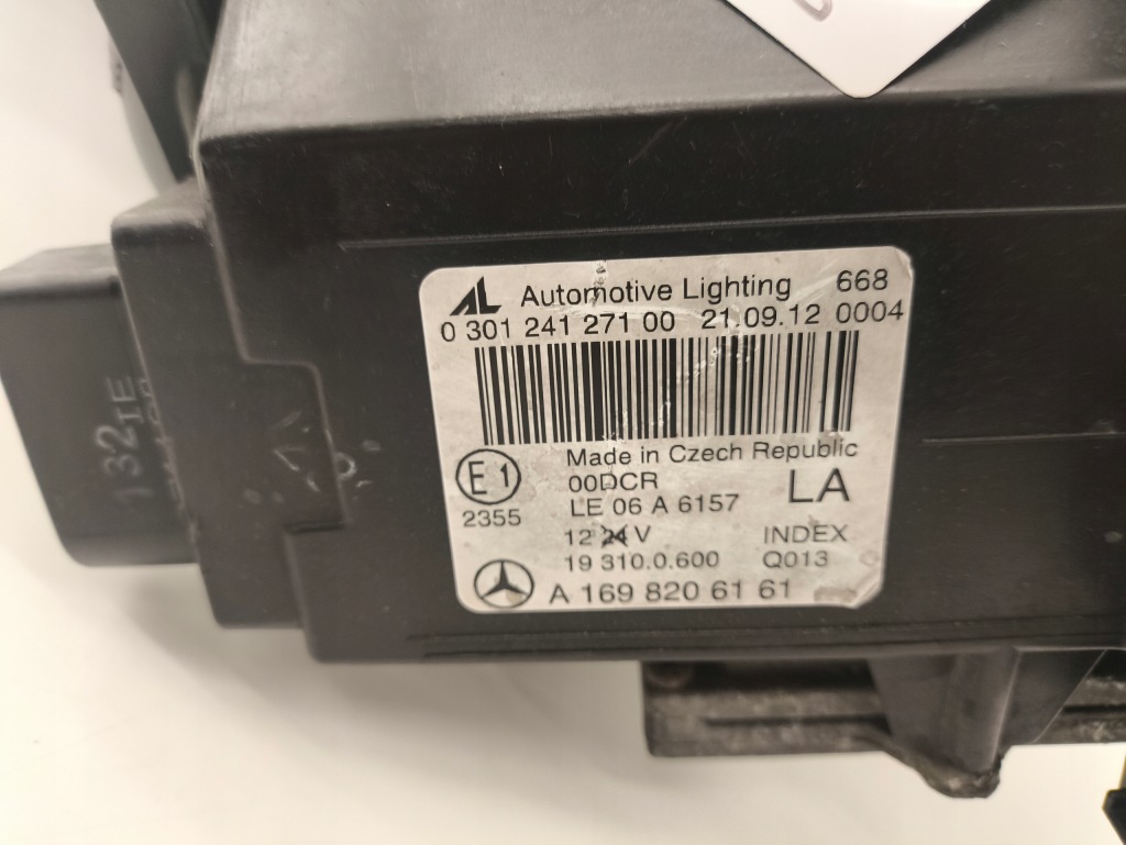 фото №11, Лампа лівий перед передня ксенон mercedes a w169 lift