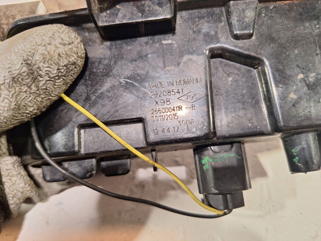 фото №3, Лампа перед правая led drl 266000411r renault clio iv 12-