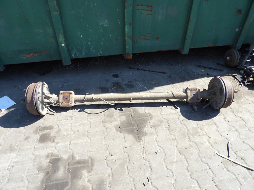 фото №1, Oś задняя тормозные барабаны renault master ii