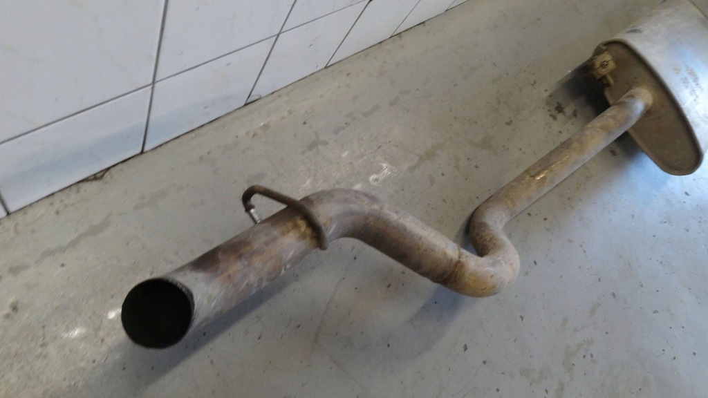 Mb ml w163 2002 2.7 cdi гаситель выхлоп конечный 1634901101 przecinamy в Украине