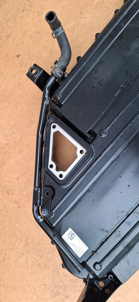 фото №13, Audi e-tron плита защита подвеска аккумулятора аккумулятор 4ke801281a 4ke915470h