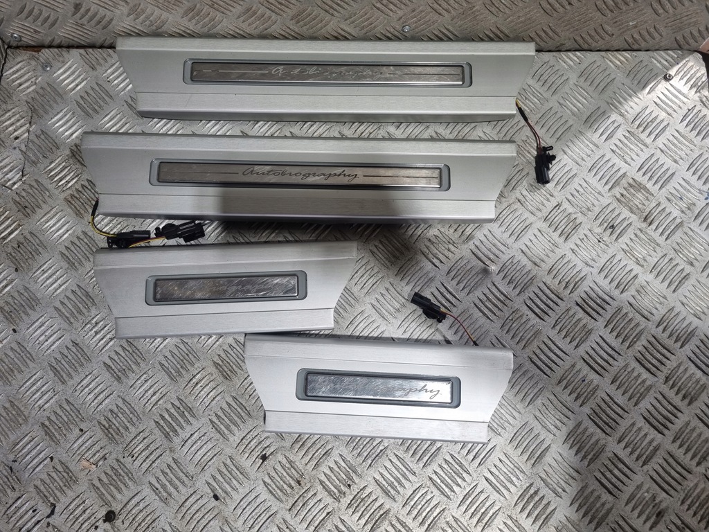 фото №1, Накладки порогові range rover vogue autobrography