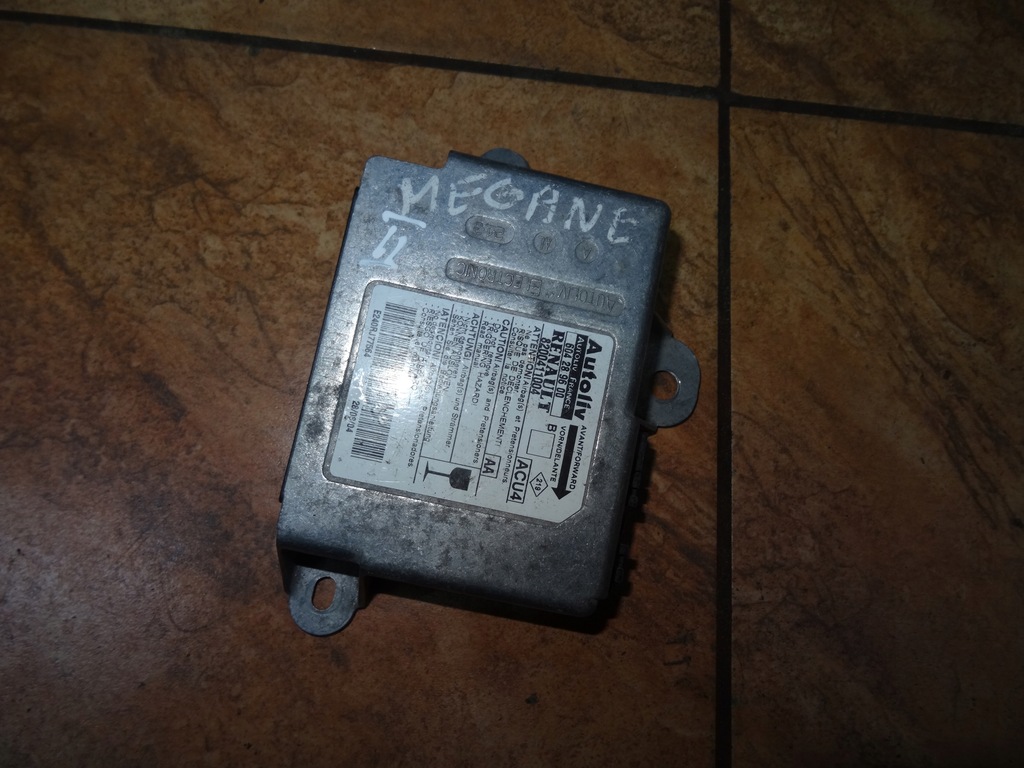 фото №1, Модуль датчик подушка безпеки renault 8200411004a