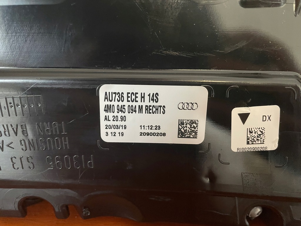 фото №11, Лампа задня задня права matrix led audi q7 sq7 2019r 4m0945094e