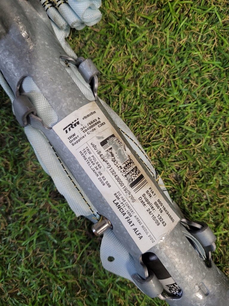 фото №7, Fiat 500c cabrio шторка безпеки подушка безпеки