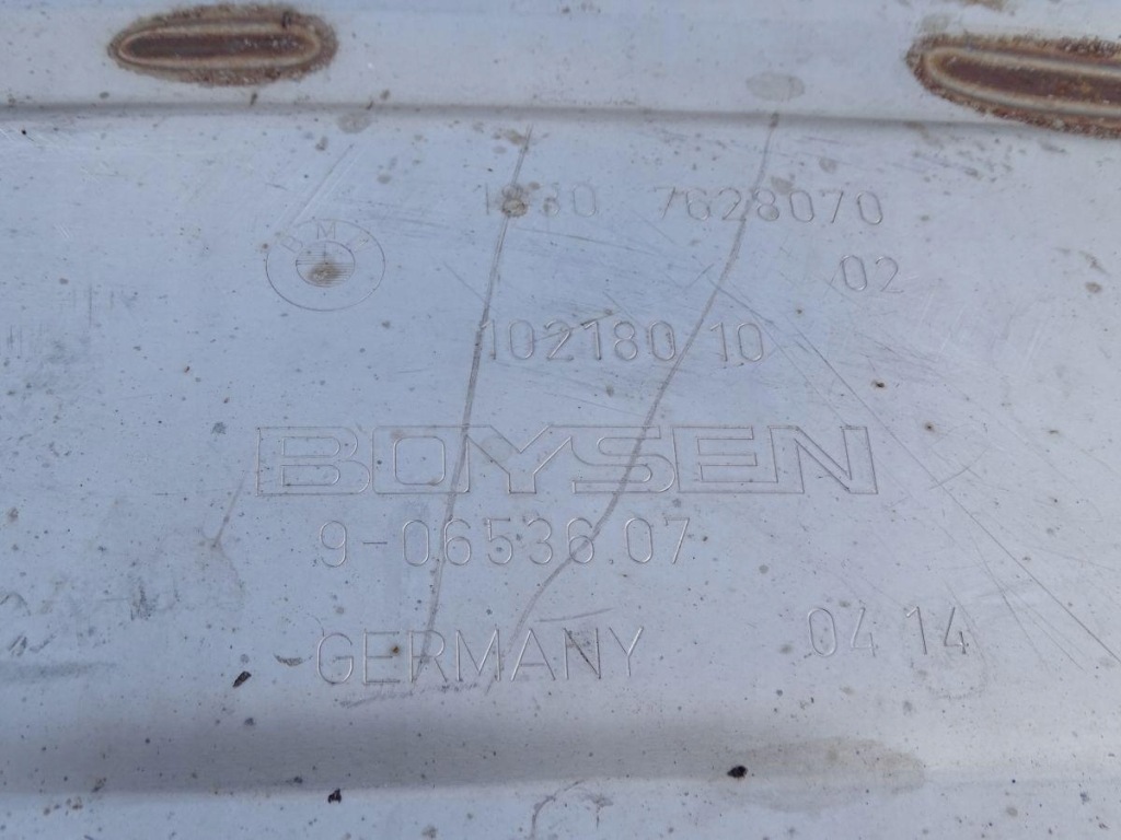 фото №14, Bmw 6 m6 f06 gran coupe 4.4 n63 13-18 труба выхлопная система выпускной гаситель