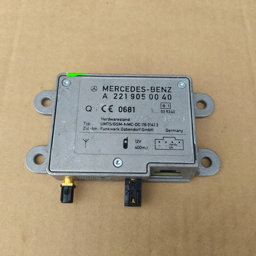 фото №1, Підсилювач антени телефону mercedes w221 s glk ml