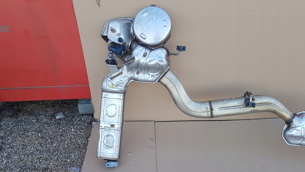 фото №9, Гаситель выхлоп конечный audi a6 c8 4k активный демонтаж