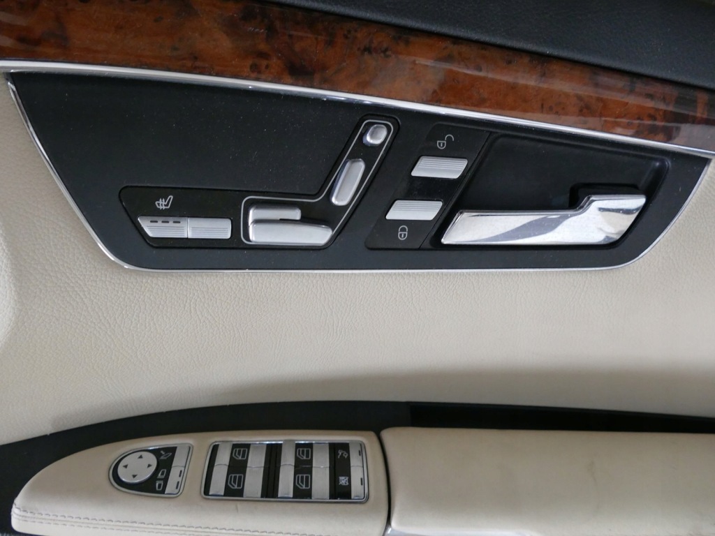 фото №13, Mercedes s w221 long сидіння заднє сидіння обшивка комплект