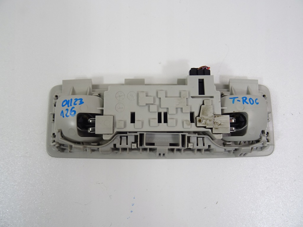 фото №5, Vw t-roc лампа освещение потолочный колодка 2ga947290a