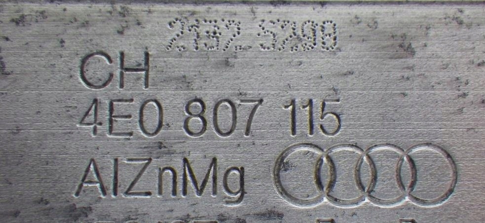 фото №10, Кронштейн балка бампера левая audi a8 d3 4e0807115