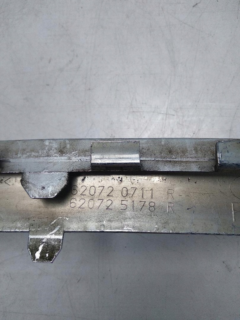 фото №3, Молдинг бампера хром renault scenic grand iii lift 620720711r