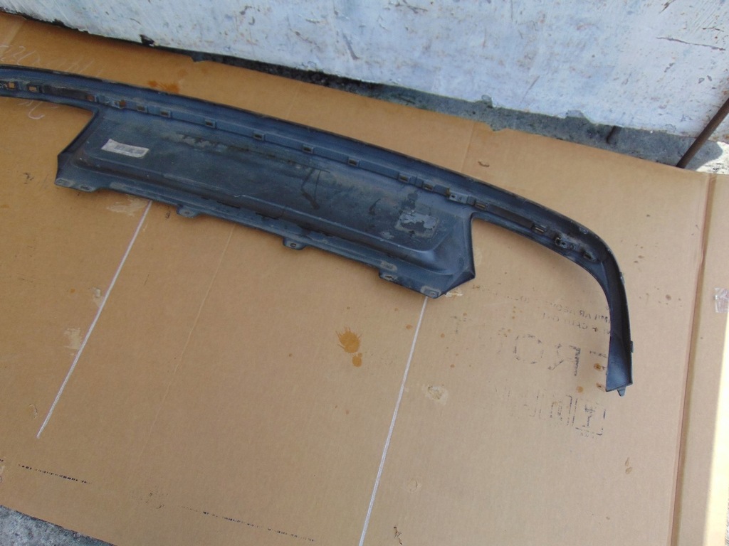 фото №12, Накладка спойлер бампера задняя skoda octavia iv 5e7807521e