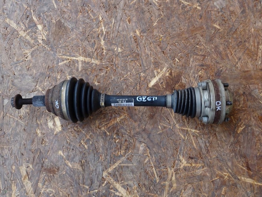 Audi a3 8p octavia 2 2.0 tdi tfsi привідний вал ліва перед передня 1k0407271ee Доставка