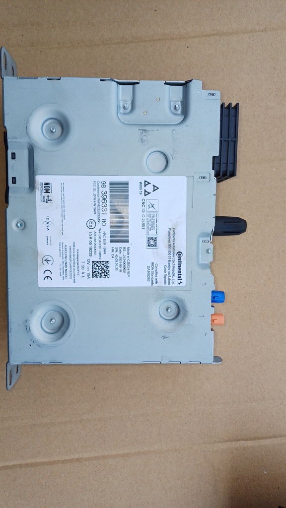 фото №1, Радио citroen c3 aircross 21r 9839633180