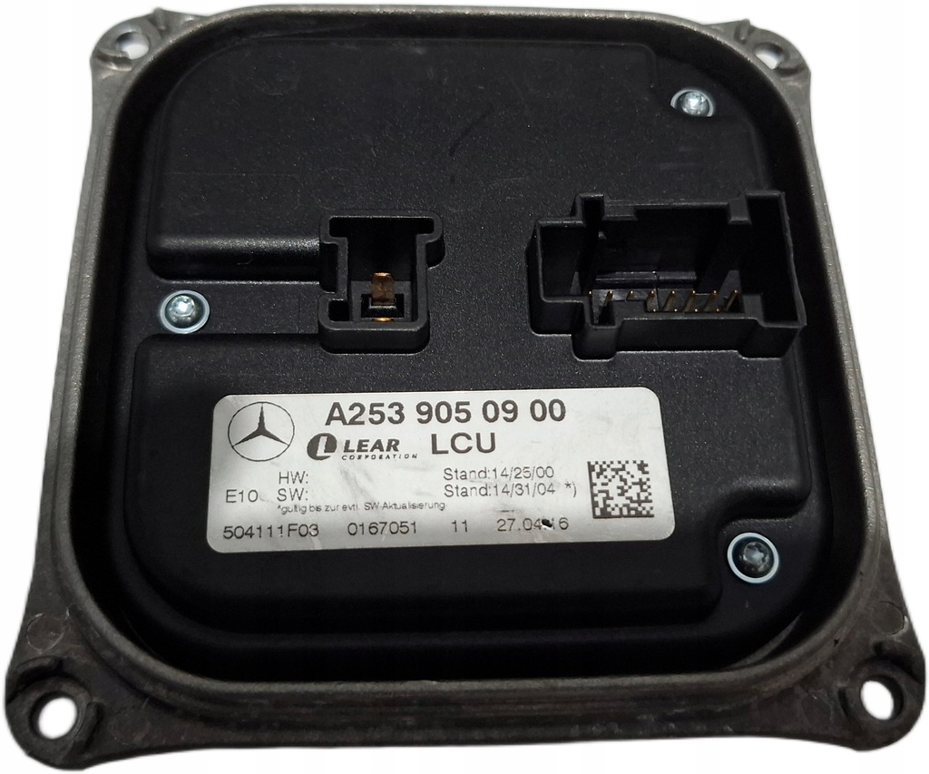 фото №1, Mercedes slk w172 r172 glc w253 x253 перетворювач модуль led a2539050900 оригінальний номер