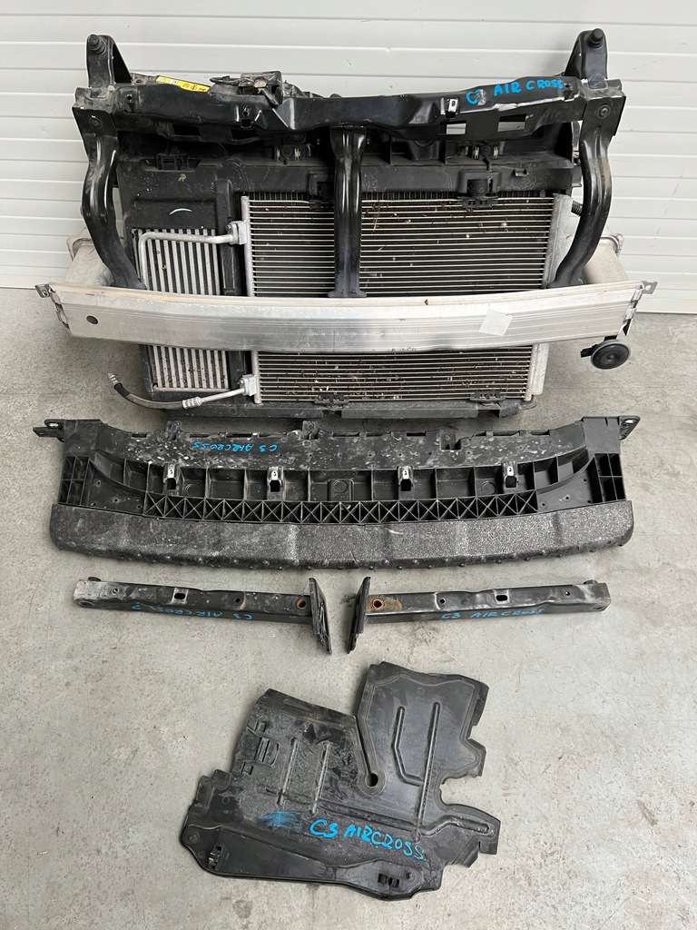 фото №1, Pas передній радіатор citroen c3 aircross
