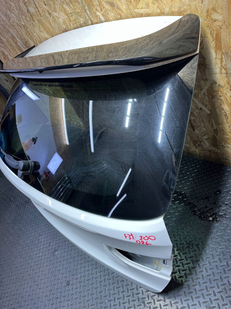 фото №8, Кришка багажника багажника задня bmw 3 gt f34 a300 alpineweiss