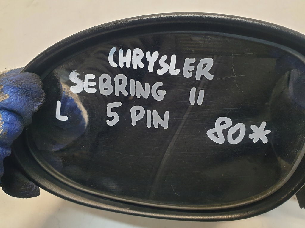 фото №6, Зеркало левая 5 pin chrysler sebring ii