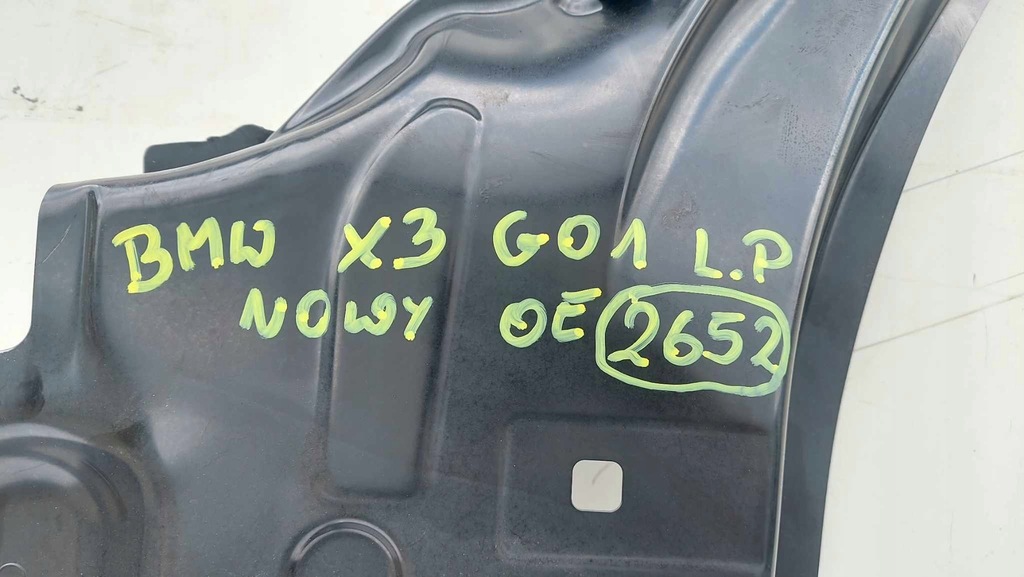 фото №8, Bmw x3 g01 поріг лівий блок двигуна a лівий перед новий оригінальний номер 2652