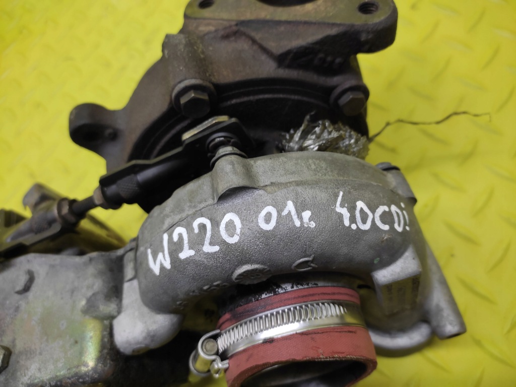 фото №9, Mercedes w220 4.0 cdi turbo компрессор a6280960299