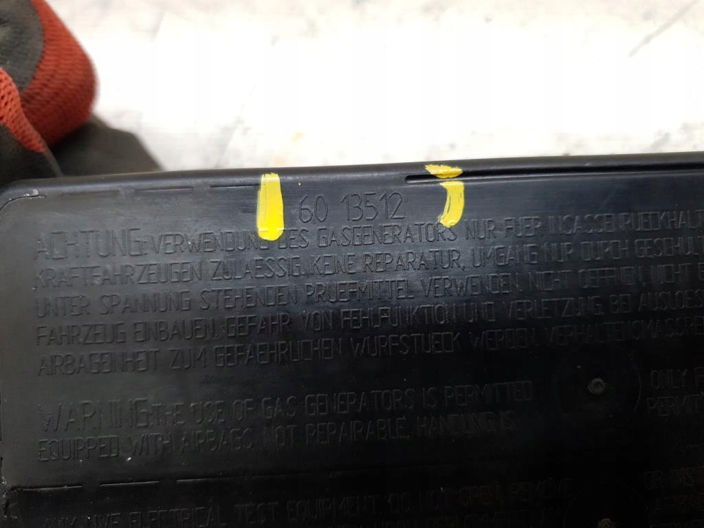 Подушка air bag дверь левая mercedes-benz a w168 с Разборки