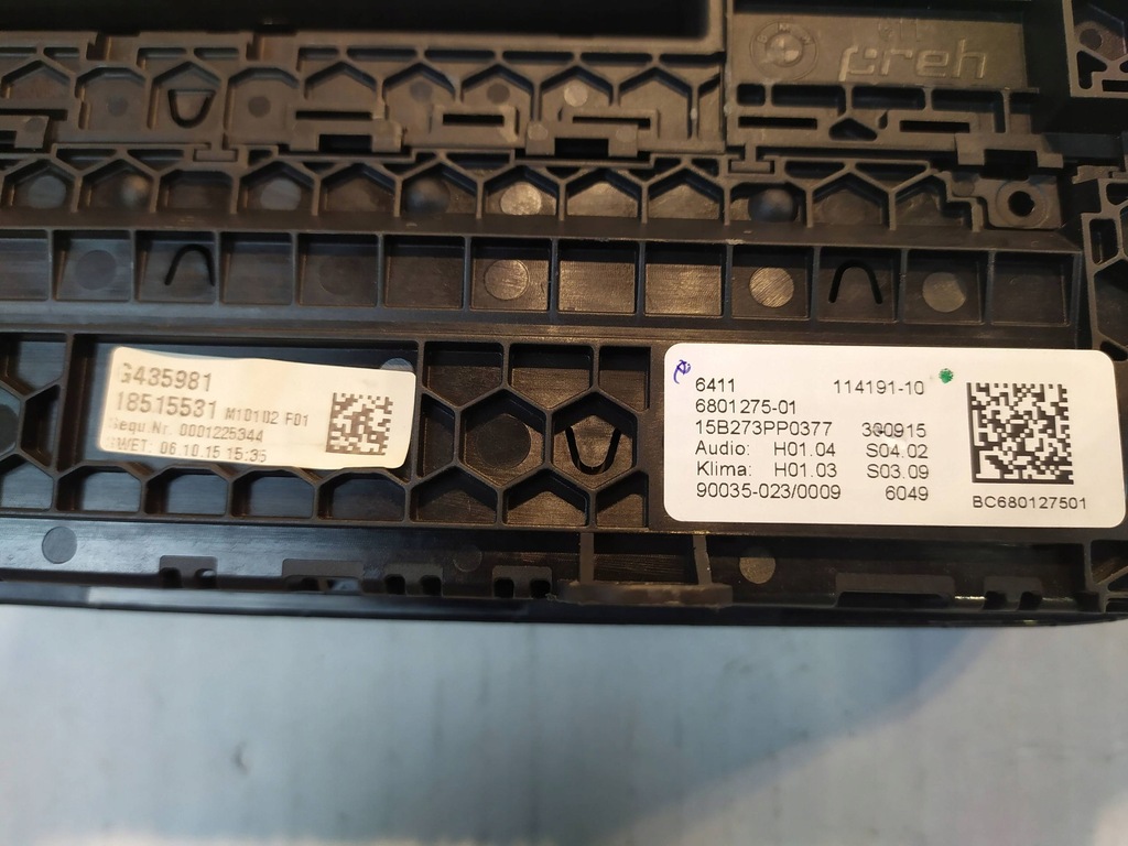 фото №9, Блок управления панель кондиционера bmw 7 g11 g12