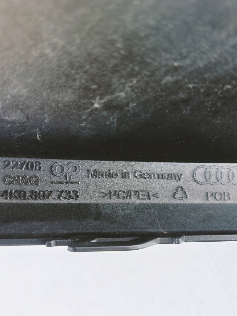 фото №11, Audi a6 c8 4k0 allroad спойлер бампера перед 4k0807733