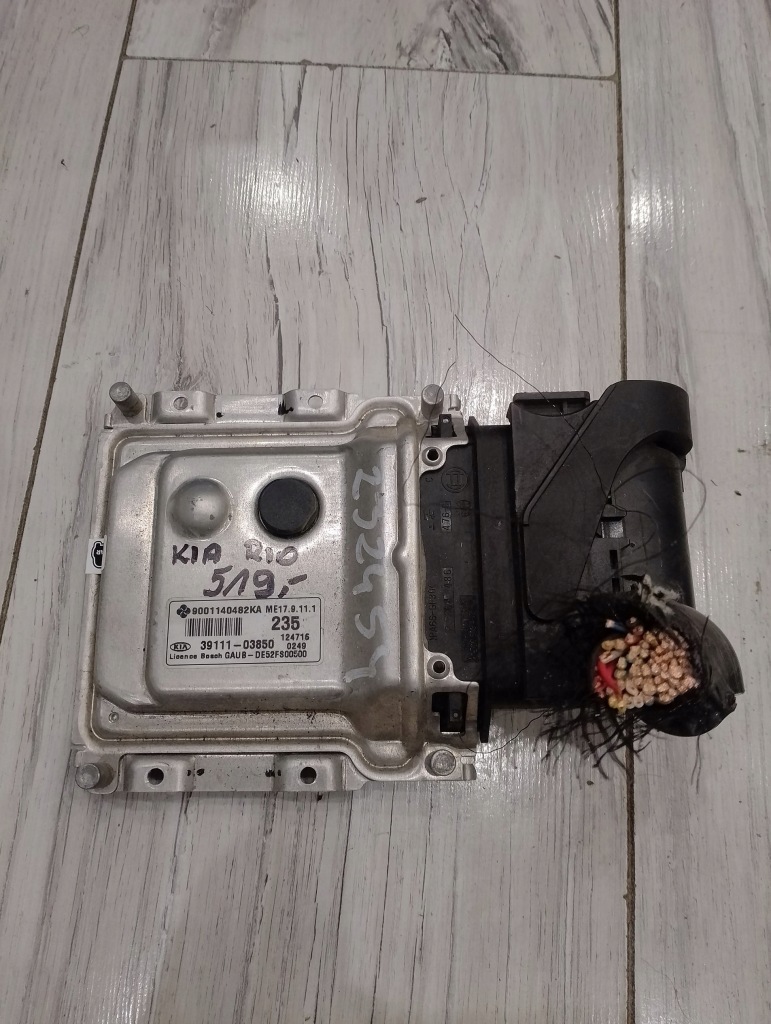 фото №1, Блок керування бортовий комп'ютер kia rio 39111-03850