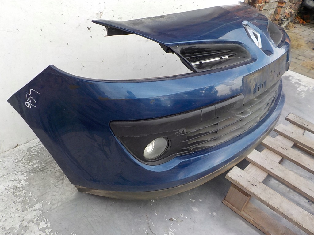 фото №10, 954 renault clio iii бампер перед передній 185