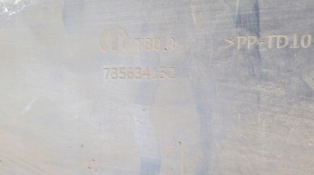 Fiat tipo 2 ii универсал спойлер накладка диффузор бампер задний  735634152 / 2156 Доставка