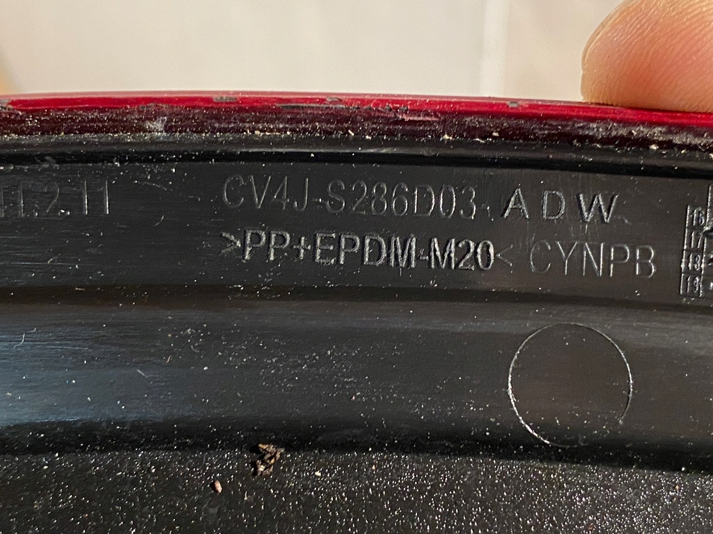 фото №9, Ford kuga mk2 молдинг крыла левый задняя задняя левая