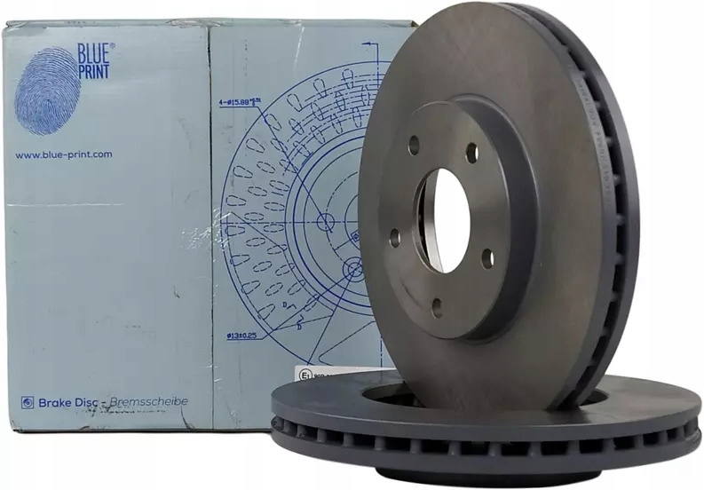 фото №1, Blue print гальмівні диски+ гальмівні колодки p nissan x-trail t30 280