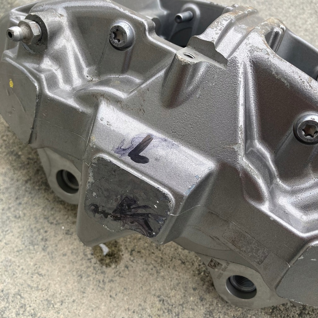 фото №8, Mercedes w223 s-klasa суппорт тормозной левый перед 390x36 brembo