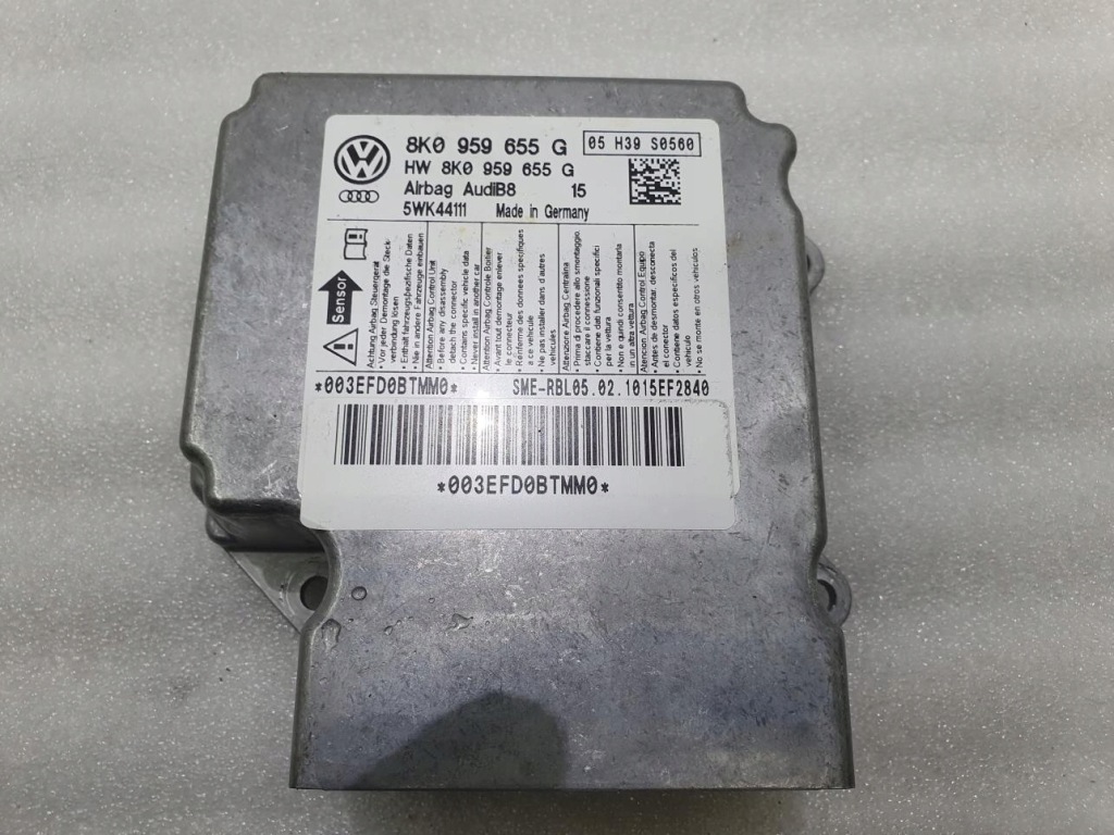 фото №1, Модуль датчик подушка безпеки audi a5 8t 8k0959655g
