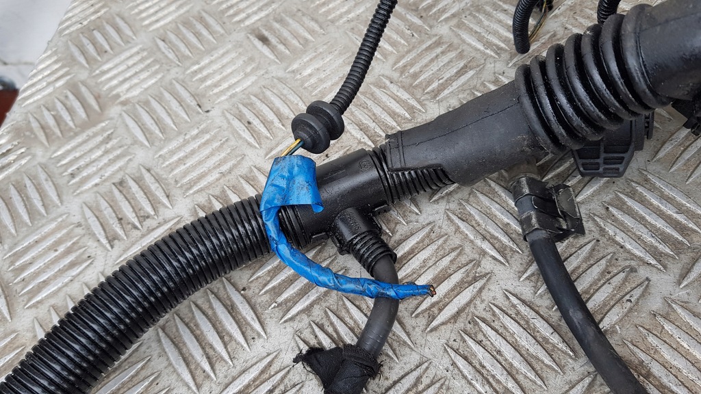 фото №9, Bmw e39 525d 530d жгут двигателя монтажная