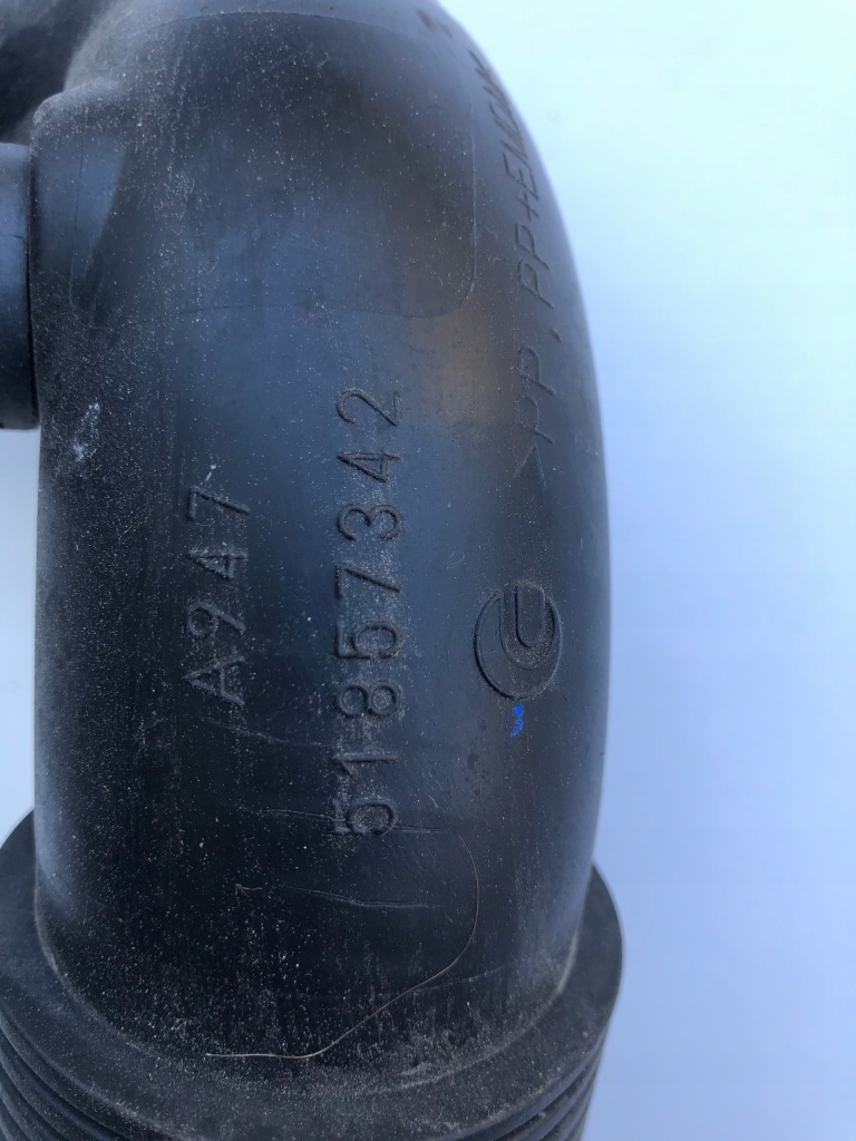 фото №2, Fiat doblo труба шланг впуск воздуха 1.4 t-jet