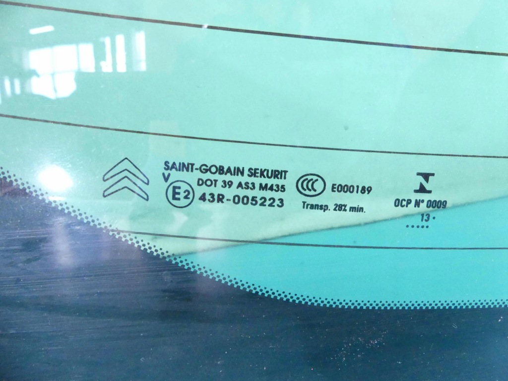 фото №2, Скло задня citroen ds3 10-16 hb задня