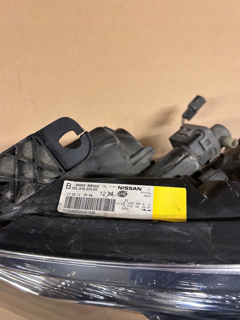 фото №5, Фара левый nissan qashqai j1ift