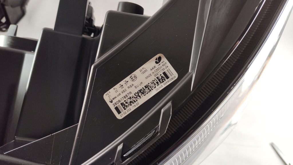 фото №12, Renault master iv 4 фара led лівий правий лампа ліва права