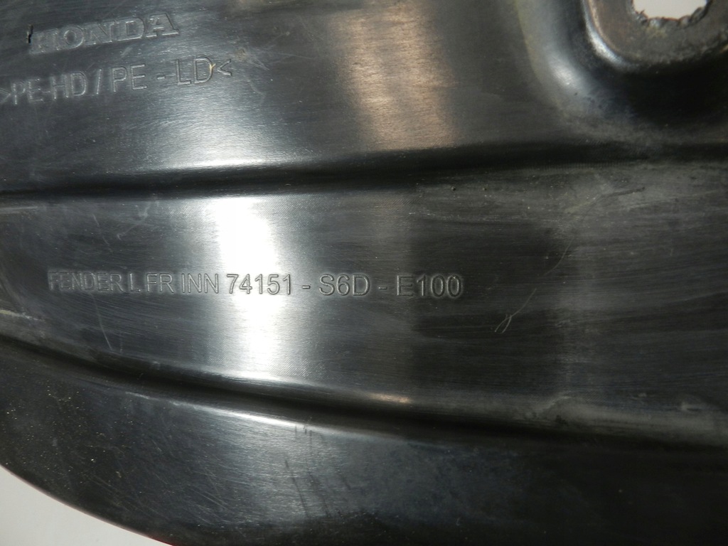 фото №7, Honda civic vii 7 подкрылок левая левый перед передние 74151s6de100