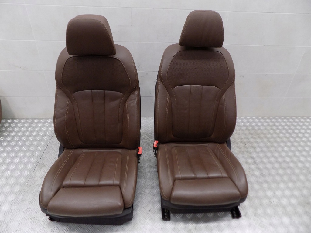 фото №5, Bmw x5 g05 обивка сиденья заднее сиденье обшивки туннель кожа air bag