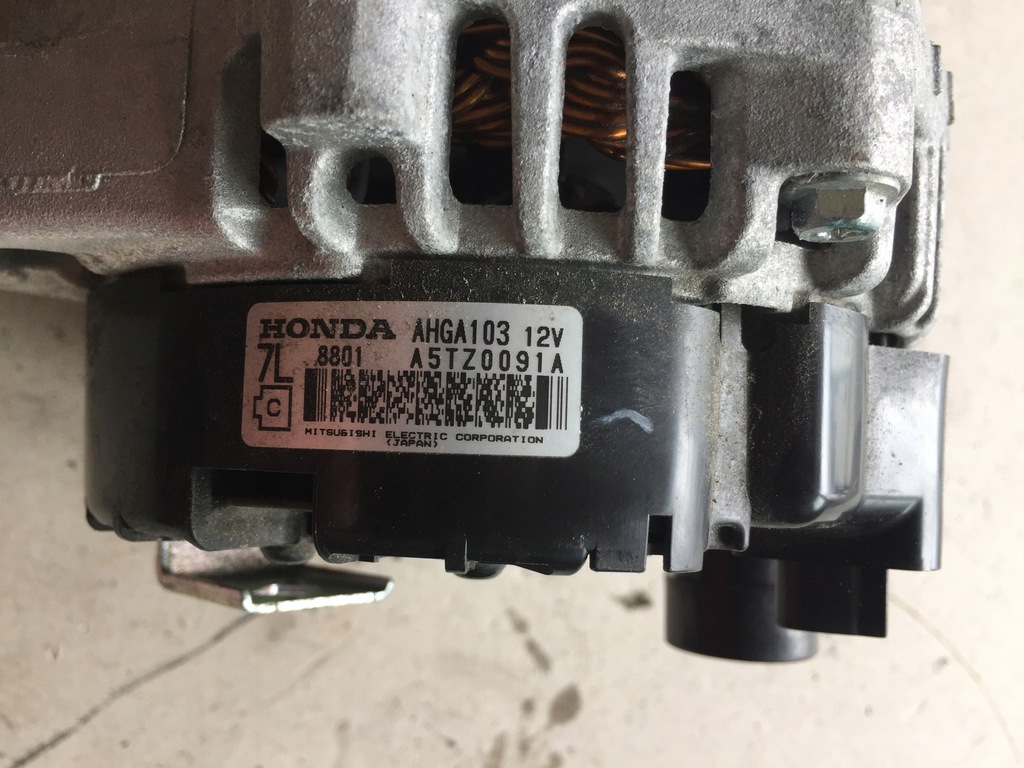 фото №4, Honda hr-v ii 1.5b i-vtec генератор ahga103