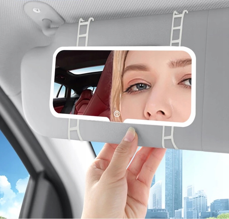 фото №15, Зеркало do макияжа led автомобильные na защита солнцезащитная козырёк