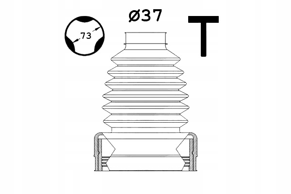фото №1, Sasic захист шарнір перед всередині ford c-max ii fiesta vi focus