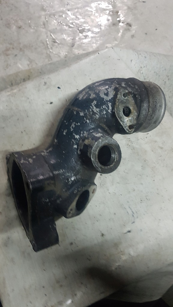 фото №1, Коллектор всасывающий труба колено man tga d28